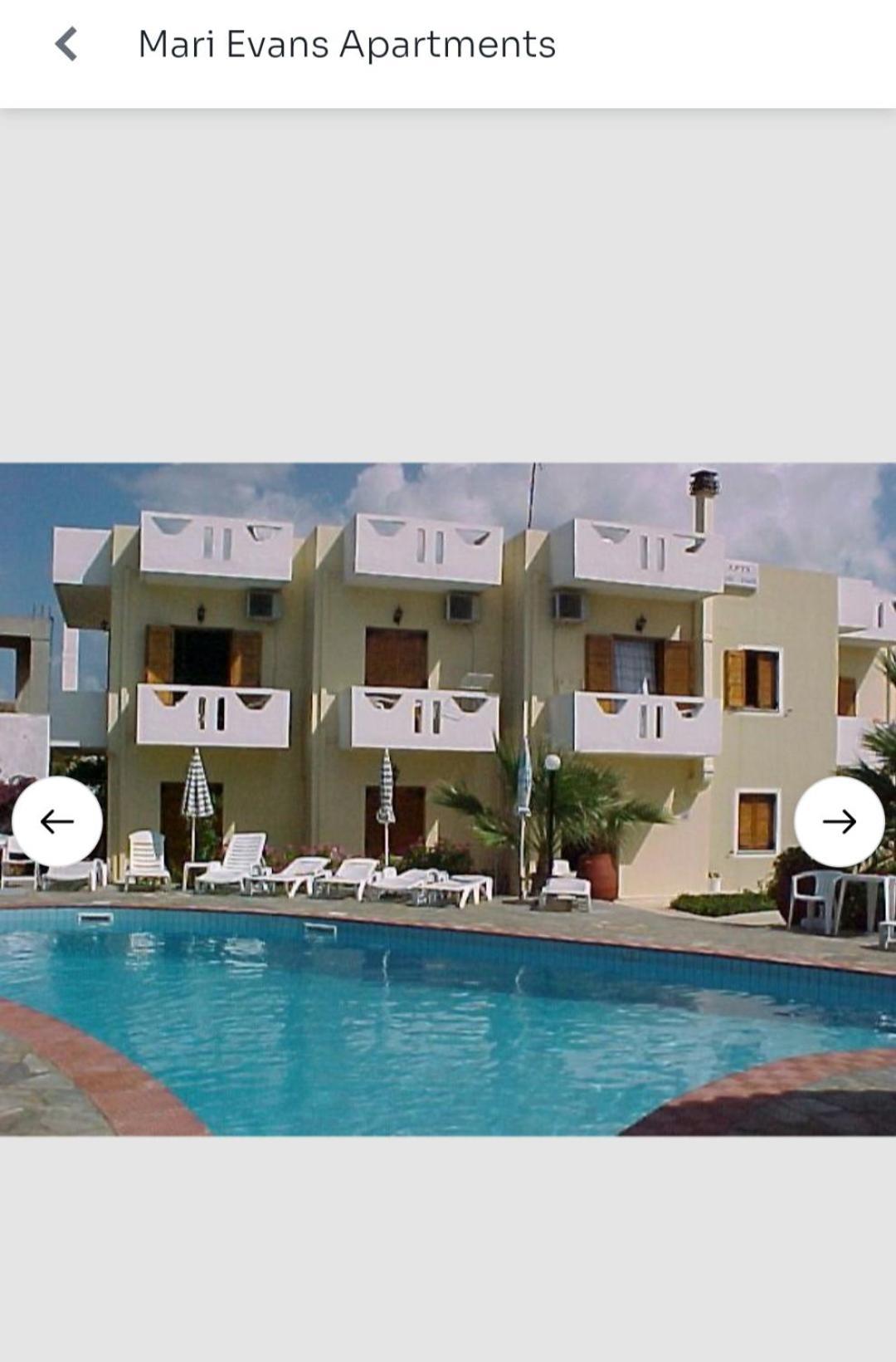 Kato Gouves Mari Evans Apartments מראה חיצוני תמונה